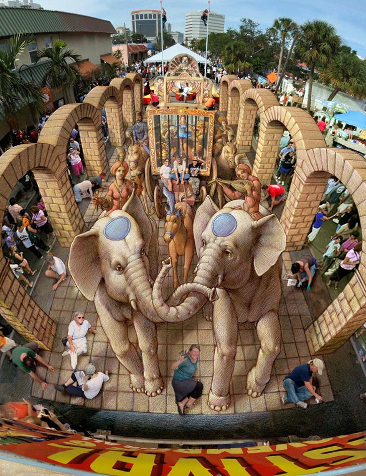 kurtwenner verabugatti streetart arteurbana illusioniottiche 3Dstreetart anamorfosi anamorfico anamorphic illusions urbanart madonnari3D pavementart 3Dstreetart 3Dstreetpainting environment thereisnotplanetb elephant