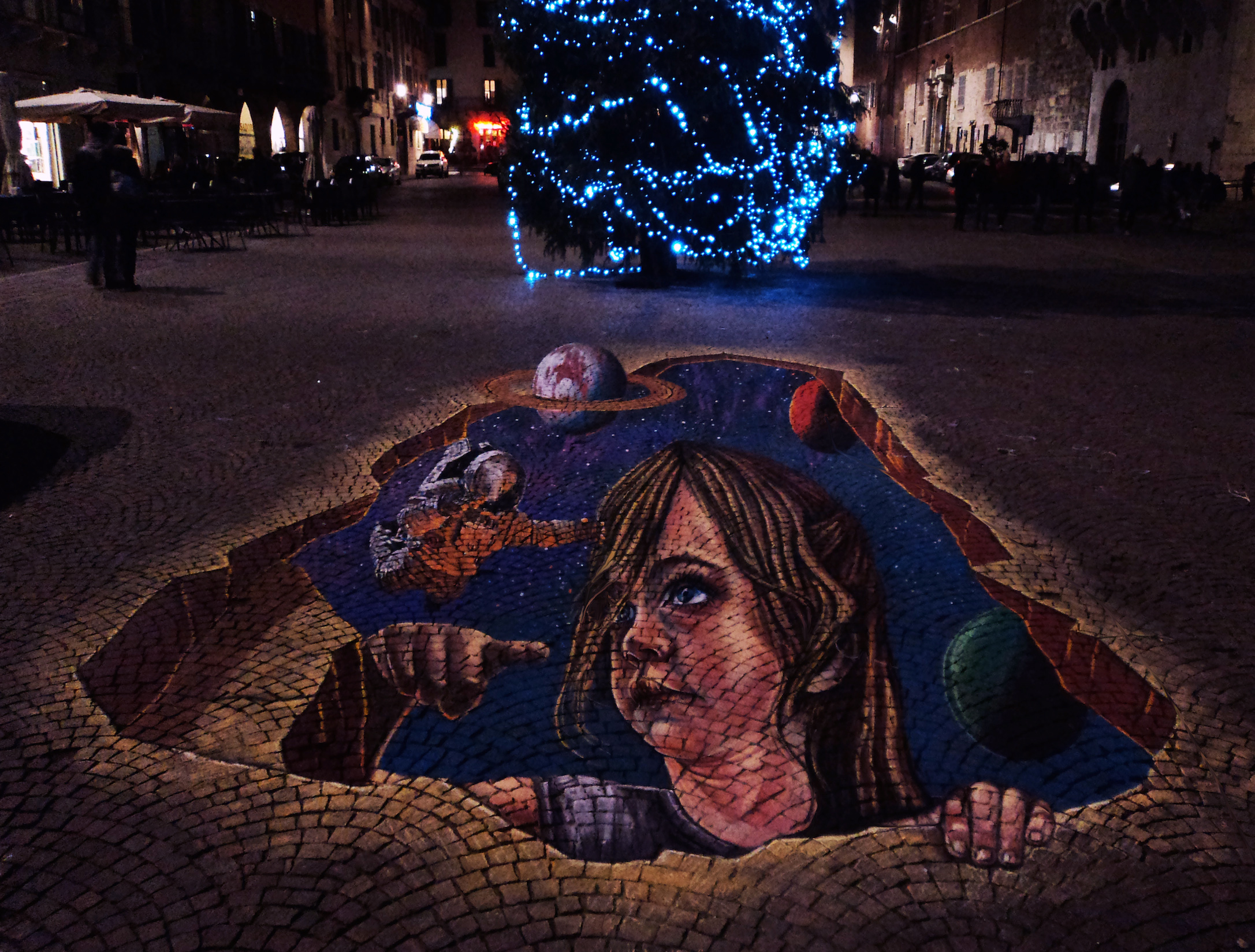 verabugatti streetart arteurbana illusioniottiche 3Dstreetart anamorfosi anamorfico anamorphic illusions urbanart madonnari3D pavementart 3Dstreetart 3Dstreetpainting environment thereisnotplanetb bresciastreetart piazzaduomo