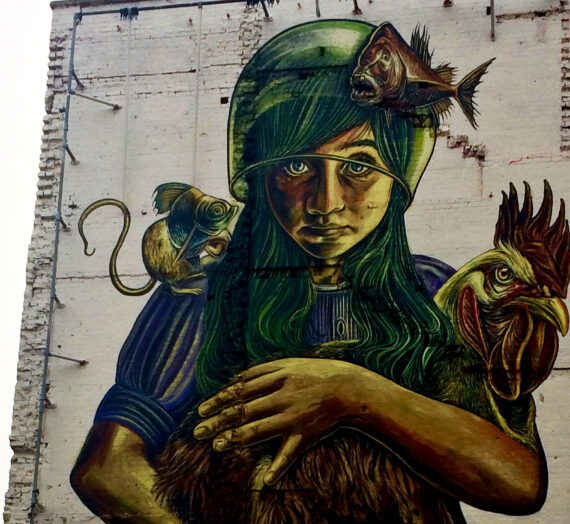 My crazy huge Wall in London! Street Art Save My Life