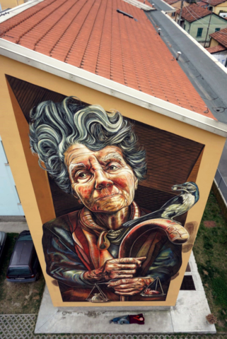 verabugatti streetart murals walls arteurbana illusioniottiche 3Dstreetart anamorfosi arte3D autaut bresc