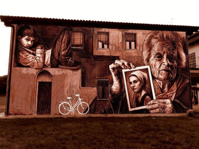 campi capovolti correggio streetart verabugatti