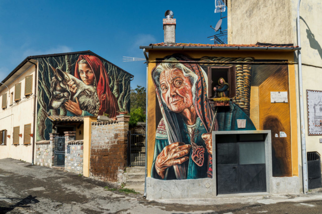 Vera Bugatti, L'Attenzione (Cappuccetto Rosso), Sant'Angelo di Roccalvecce (VT) 2021